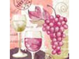 SERVIETTEN AIRLAID  40 x 40 cm, "La Bodega"