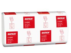 FALTHANDTUECHER 2-LAGIG KATRIN  Classic NonStop, 24 x 32 cm, Tissue - Scheitlin Papier FALTHANDTUECHER 2-LAGIG KATRIN  Classic NonStop, 24 x 32 cm, Tissue