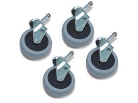 NUMATIC SERVICEWAGEN-ZUBEHÖR  Lenkrollen 75 mm, grau