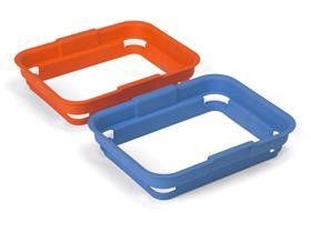 NUMATIC ERSATZTEILE  Halterahmen für Wäschenetz , rot