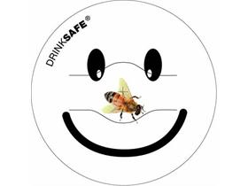 FLASCHENCAPS KARTON  77 mm, Drinksafe Biene