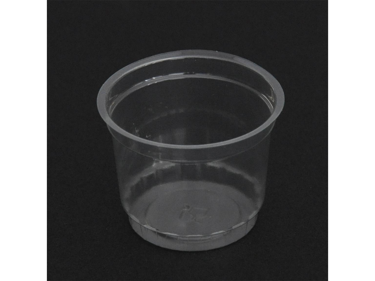 BECHER  45 ml glasklar, rund ø 70 mm, H: 40 mm