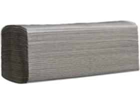 FALTHANDTUECHER 1-LAGIG  Hostess 24 x 24 cm, grau Telafold