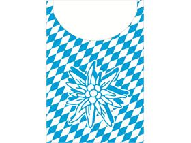 SNACK-SERVIETTEN BAYERN  "Bayern" 1/8 FALZ 22 x 19 cm, Vlies