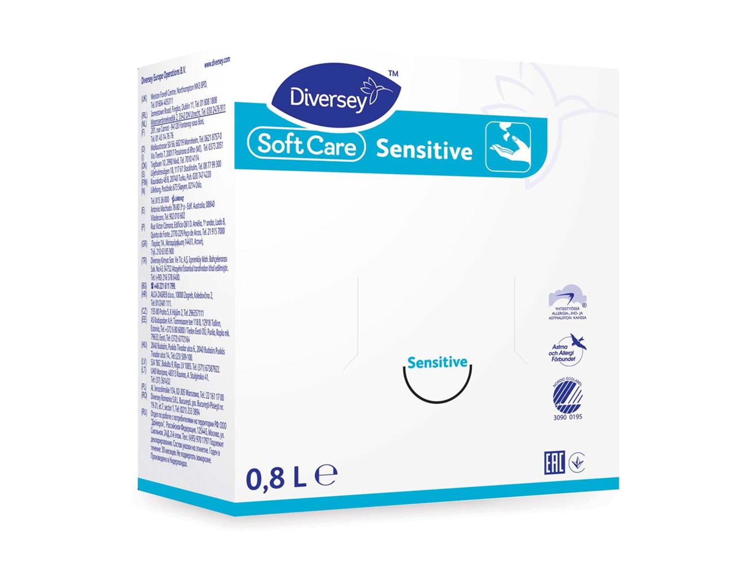 DIVERSEY SEIFENLOTION  Soft Care Sensitive,800 ml