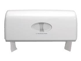TOILETTENPAPIERSPENDER AQUARIUS  180 x 298 x 128 mm, weiss - Scheitlin Papier TOILETTENPAPIERSPENDER AQUARIUS  180 x 298 x 128 mm, weiss