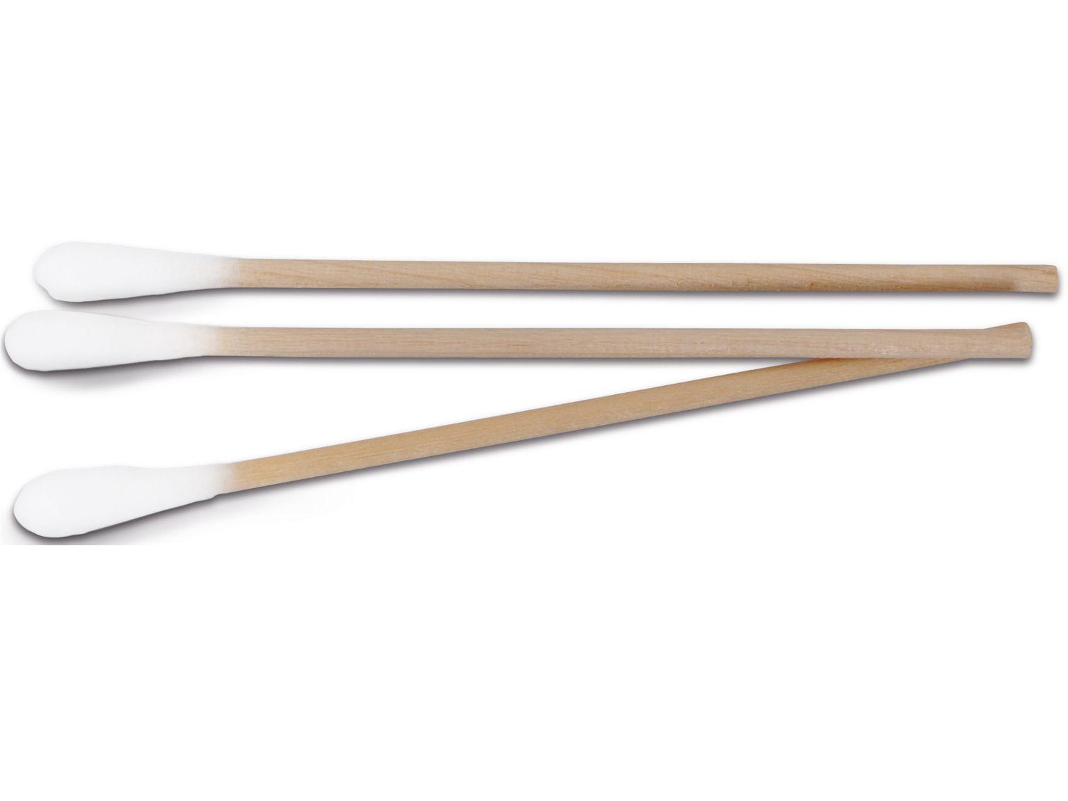 MAIMED HOLZSTAEBCHEN  15 cm, mit grossem Wattekopf,