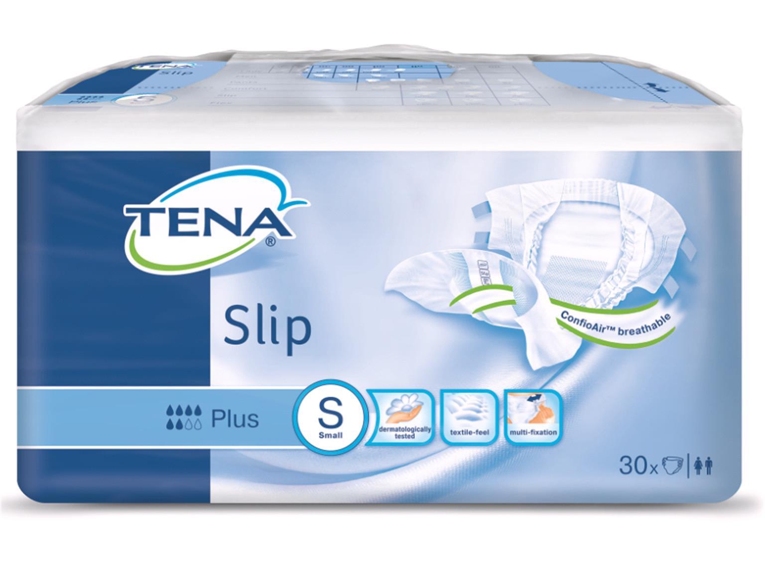 TENA EINLAGEN  Slip Plus S, Hüftumfang 56 - 85 cm