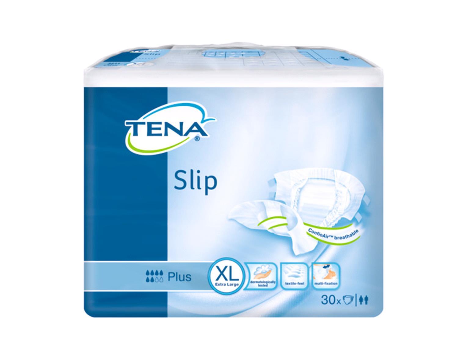 TENA EINLAGEN  Slip Plus XL, Hüftumfang 120 - 160 cm