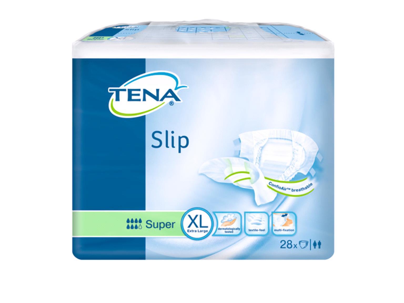 TENA EINLAGEN  Slip Super XL, Hüftumfang 120 - 160 cm