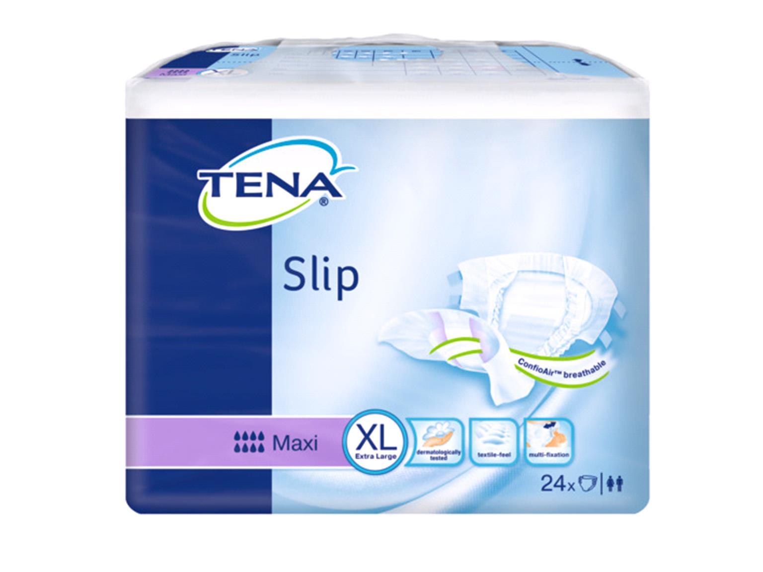 TENA EINLAGEN  Slip Maxi XL, Hüftumfang 120 - 160 cm