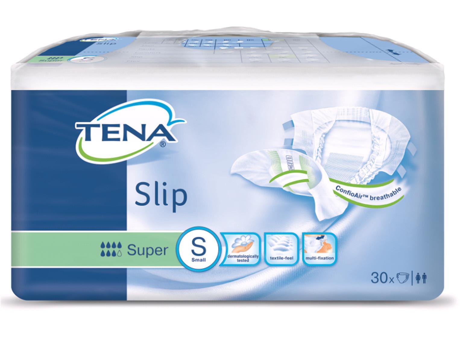 TENA EINLAGEN  Slip Super S, Hüftumfang 56 - 85 cm