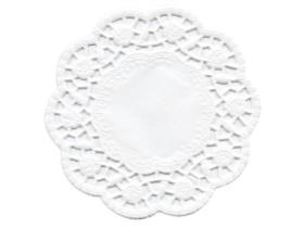 TORTENSPITZEN RUND  ø 16 cm rund, hochweiss