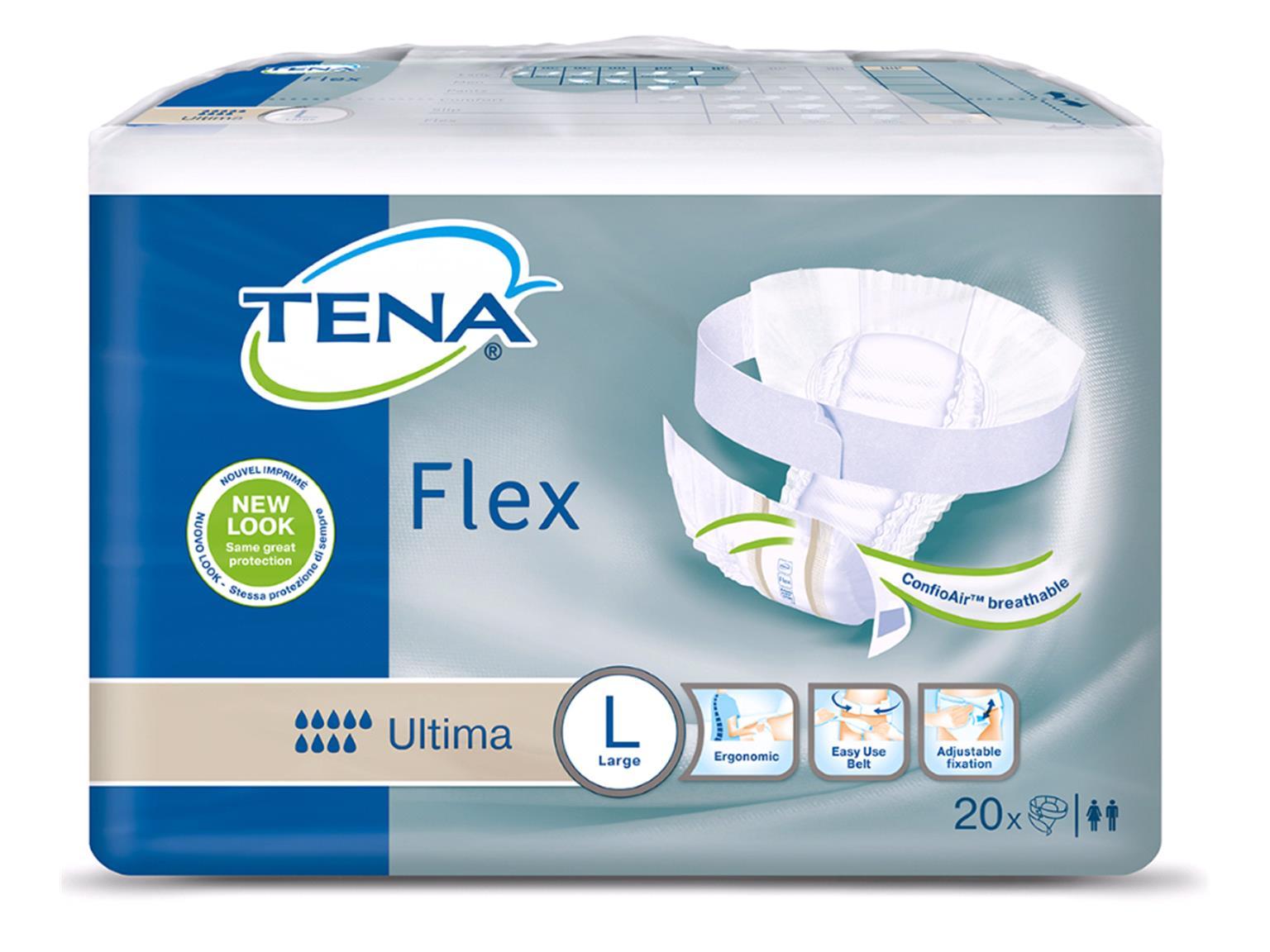 TENA EINLAGEN  Flex Ultima L, 83 - 120 cm