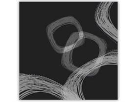 SERVIETTEN FATO MIT MOTIV  40 x 40 cm, 1/4 Falz, "ALISEI" schwarz - Scheitlin Papier SERVIETTEN FATO MIT MOTIV  40 x 40 cm, 1/4 Falz, "ALISEI" schwarz