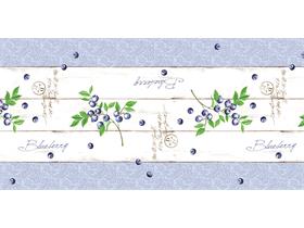 TISCHLAEUFER AIRLAID  40 cm x 24 lfm, Airlaid, BLAUBEERE