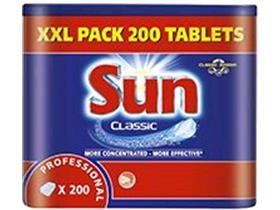 DIVERSEY KUECHENHYGIENE  Sun Prof. Tablets, 200 Tabs