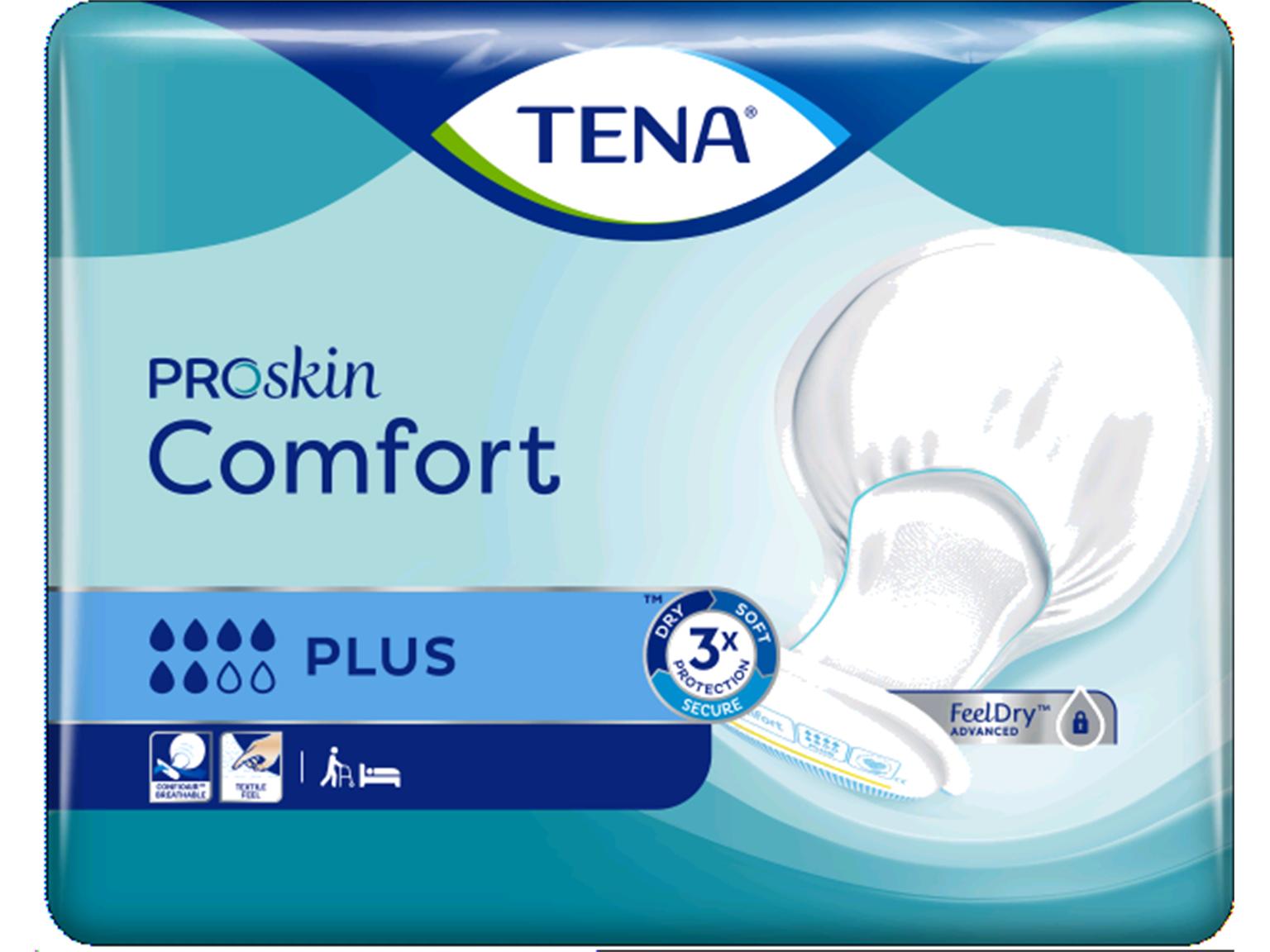 TENA EINLAGEN  Comfort Plus, 1'600 ml, 63 x 35.5 cm