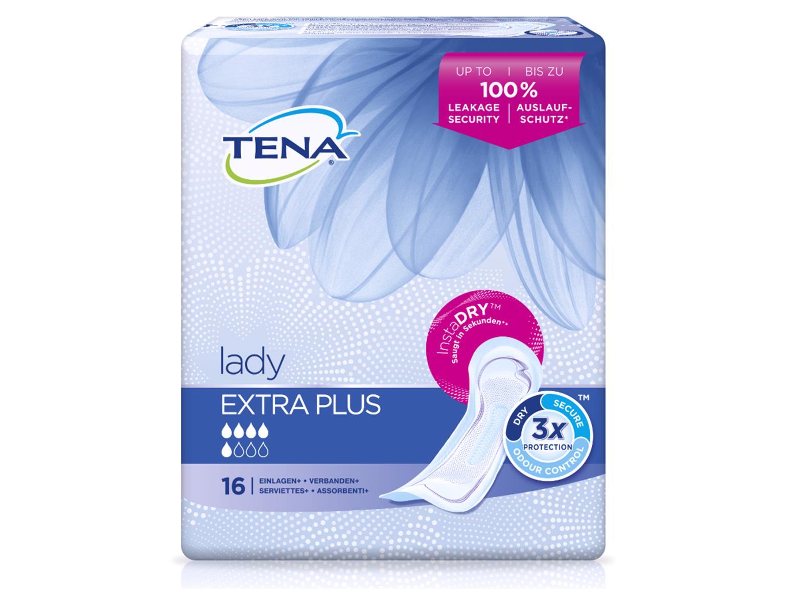 TENA EINLAGEN  Tena Lady Extra Plus