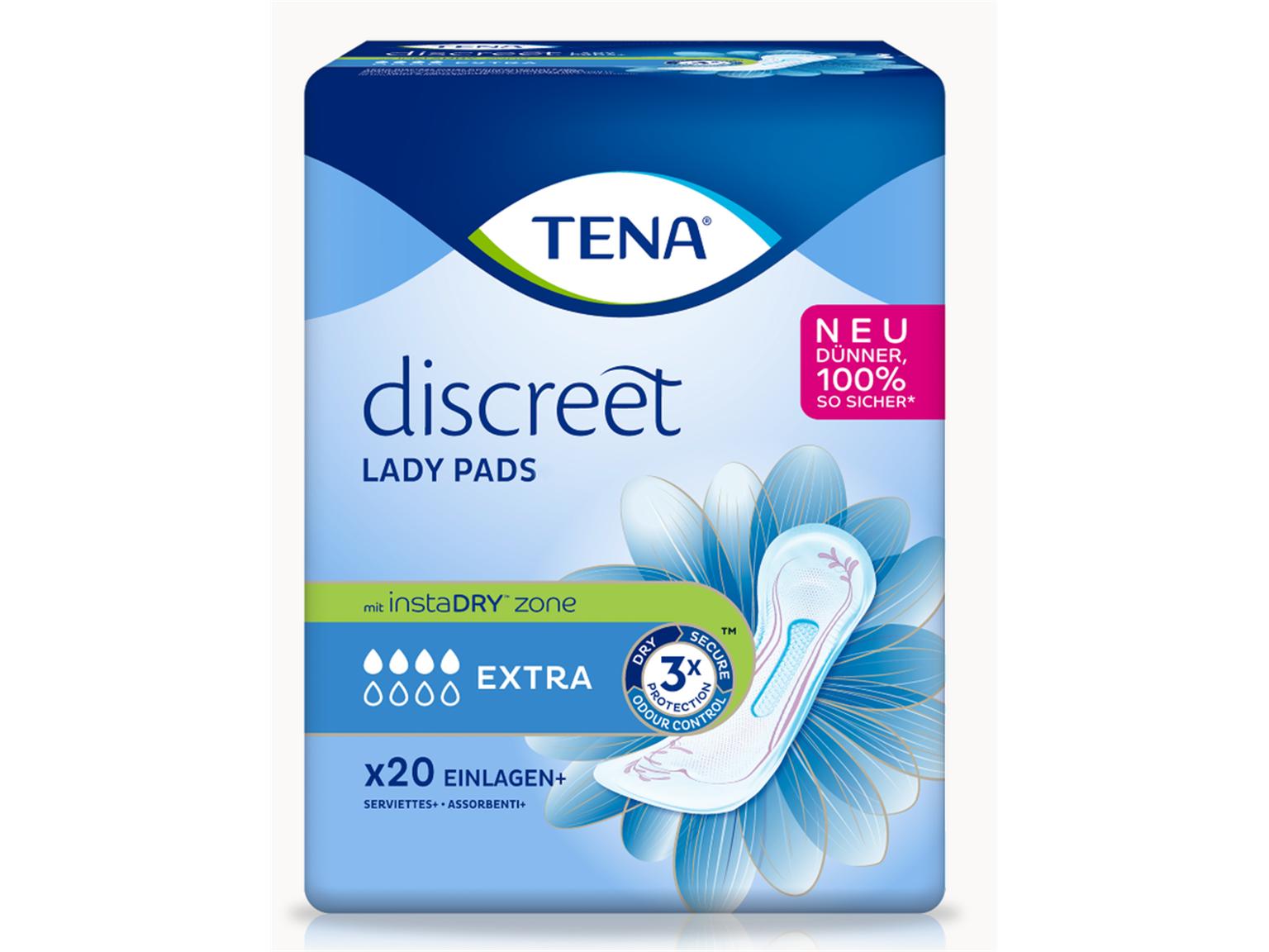 TENA EINLAGEN  Tena Lady Discreet Extra