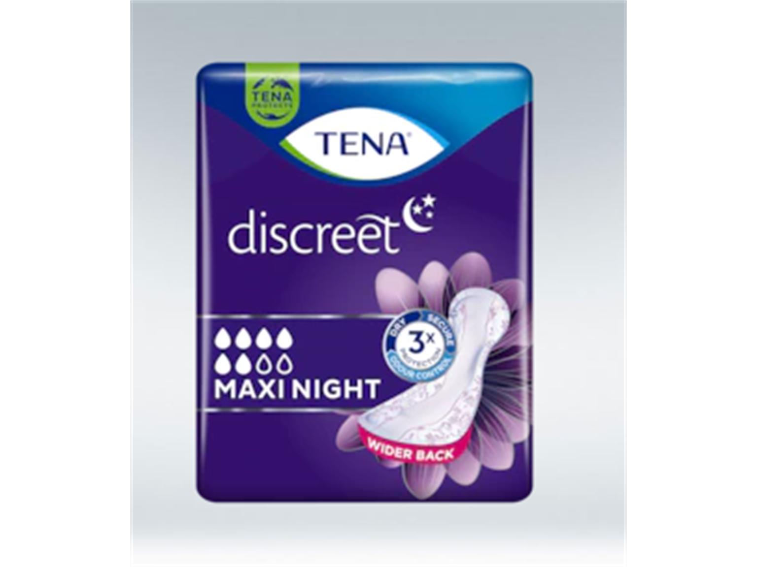 TENA EINLAGEN  Tena Discreet Maxi Night