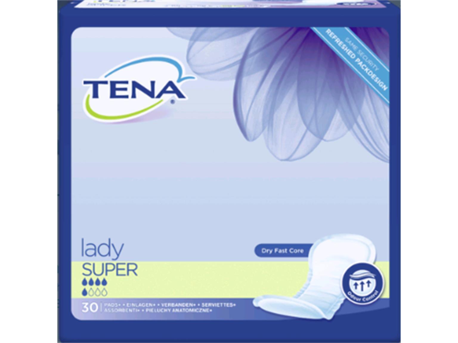 TENA EINLAGEN  Tena Lady Super