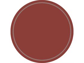 TASSENUNTERSETZER TISSUE  ø 90 mm, Tissue, einfarbig