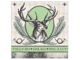 SERVIETTEN AIRLAID  40 x 40 cm, "Halali" - Scheitlin Papier SERVIETTEN AIRLAID  40 x 40 cm, "Halali"