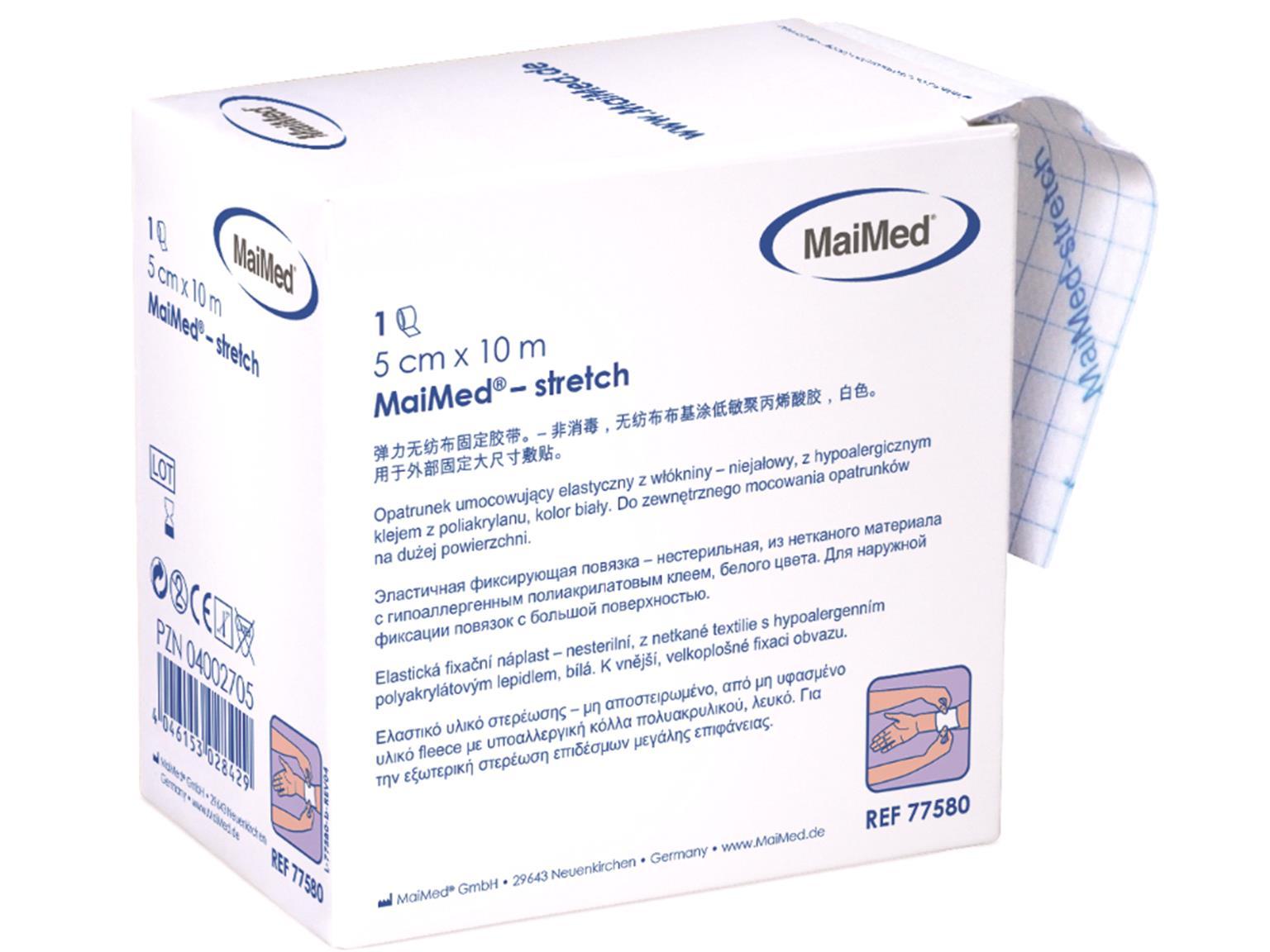 MAIMED FIXIERVLIES  5 cm x 10 lfm, elastisch