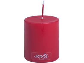 STUMPENKERZEN  Ø 50 mm x 60 mm, rot - Scheitlin Papier STUMPENKERZEN  Ø 50 mm x 60 mm, rot