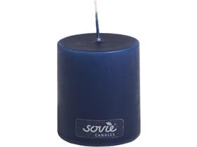 STUMPENKERZEN  Ø 50 mm x 60 mm, dunkelblau - Scheitlin Papier STUMPENKERZEN  Ø 50 mm x 60 mm, dunkelblau