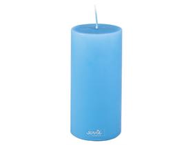 STUMPENKERZEN  Ø 70 mm x 150 mm, aquablau