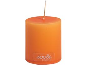 STUMPENKERZEN  Ø 50 mm x 60 mm, orange - Scheitlin Papier STUMPENKERZEN  Ø 50 mm x 60 mm, orange