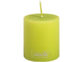 STUMPENKERZEN  Ø 50 mm x 60 mm, kiwi