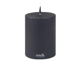 STUMPENKERZEN  Ø 70 mm x 100 mm, schwarz