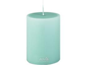 STUMPENKERZEN  Ø 70 mm x 100 mm, jadegrün