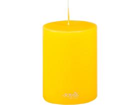 STUMPENKERZEN  Ø 70 mm x 100 mm, senfgelb - Scheitlin Papier STUMPENKERZEN  Ø 70 mm x 100 mm, senfgelb