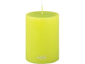 STUMPENKERZEN  Ø 70 mm x 100 mm, kiwi