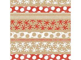 SERVIETTEN AIRLAID  40 x 40 cm, "BERIT", goldbraun-rot - Scheitlin Papier SERVIETTEN AIRLAID  40 x 40 cm, "BERIT", goldbraun-rot