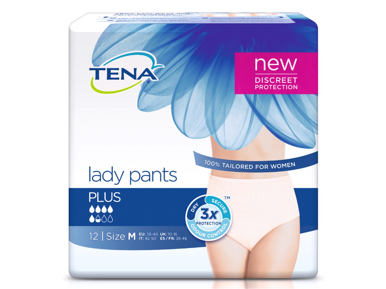TENA EINLAGEN  Lady Pants Plus M