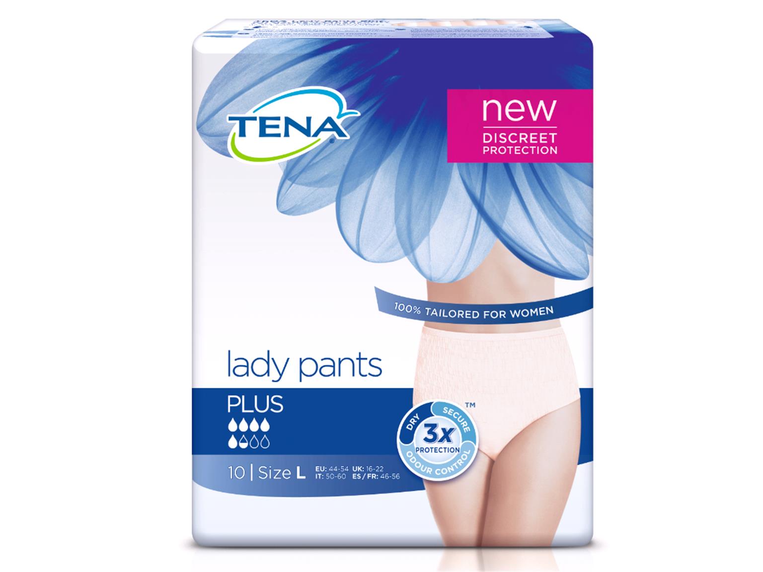 TENA EINLAGEN  Lady Pants Plus L