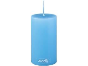STUMPENKERZEN  Ø 50 mm x 100 mm, aquablau - Scheitlin Papier STUMPENKERZEN  Ø 50 mm x 100 mm, aquablau