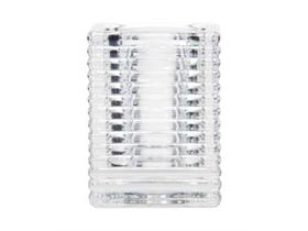 KERZENGLAS  72x72x98 mm, Cube transparent - Scheitlin Papier KERZENGLAS  72x72x98 mm, Cube transparent