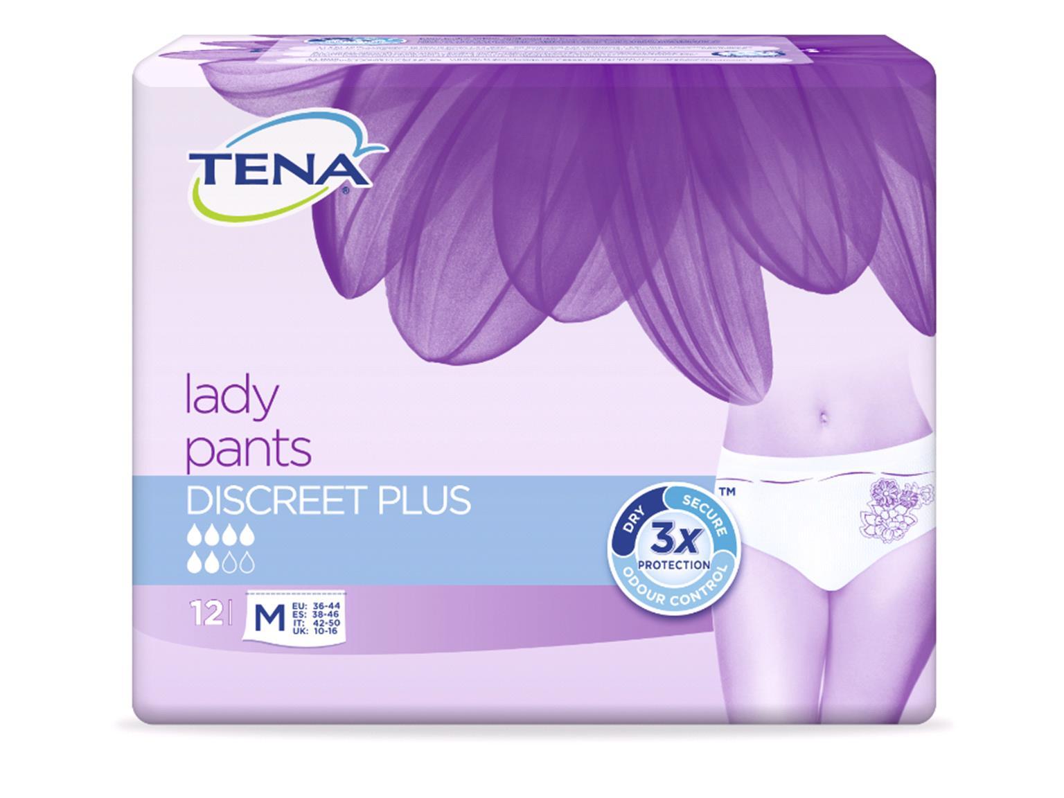 TENA EINLAGEN  Lady Pants Discreet Plus M,75 bis 100 cm