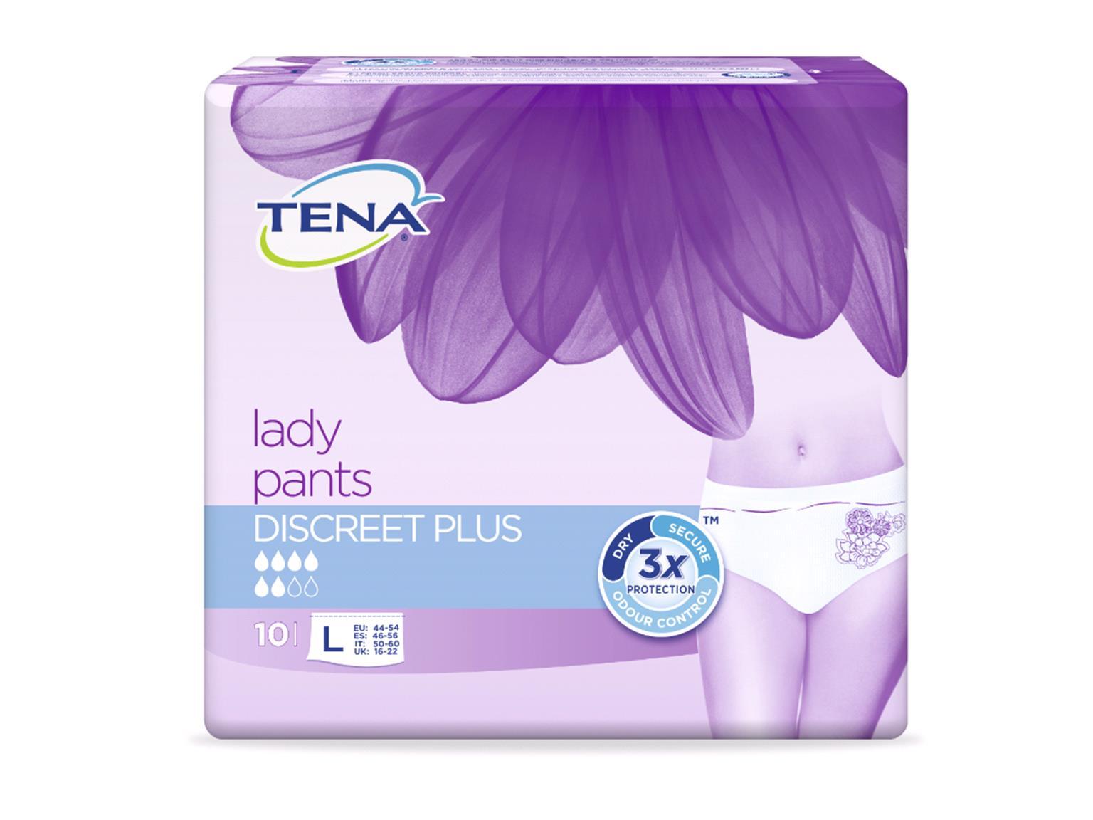 TENA EINLAGEN  Lady Pants Discreet Plus L,95 bis 125 cm