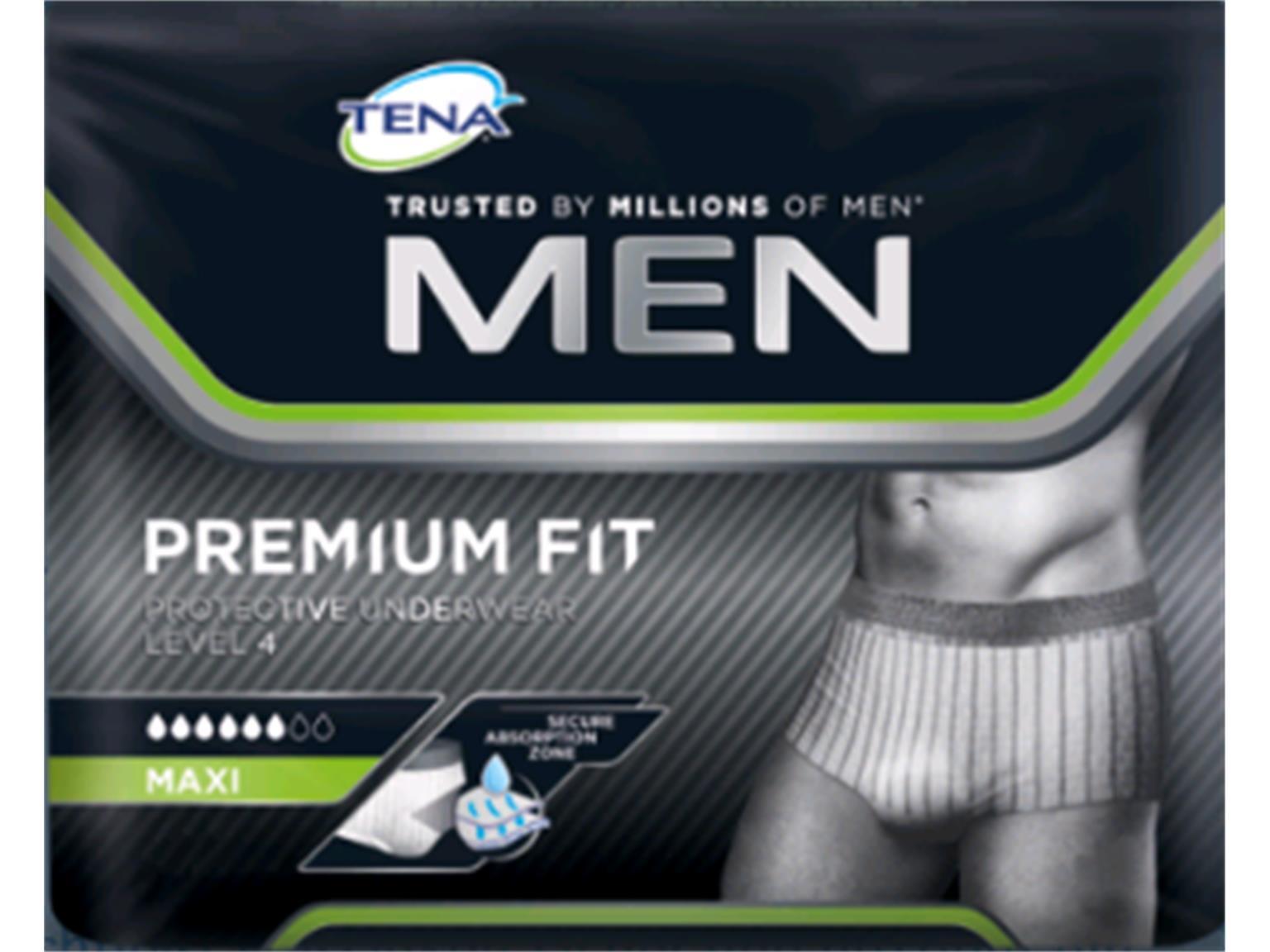 TENA EINLAGEN  Men Premium Fit M, 75 bis 100 cm