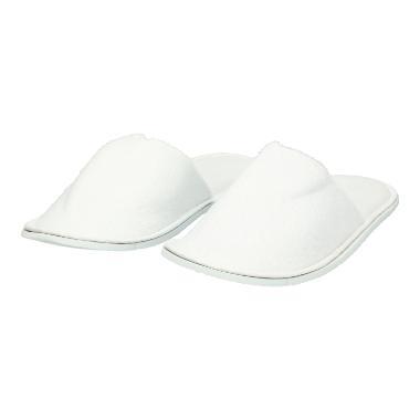 SLIPPER FROTTEE  weiss, neutral, 31 cm