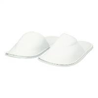 SLIPPER FROTTEE  weiss, neutral, 31 cm