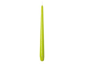 PREMIUM SPITZKERZEN  Ø 22mm x 280mm, kiwi - Scheitlin Papier PREMIUM SPITZKERZEN  Ø 22mm x 280mm, kiwi
