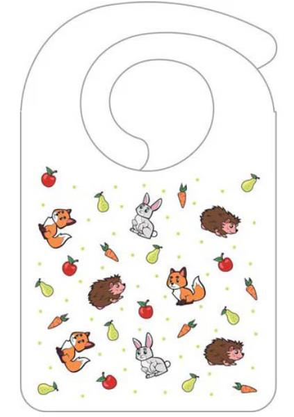 SCHUTZSERVIETTEN  20 x 32 cm, Airlaid + Folie, Polly